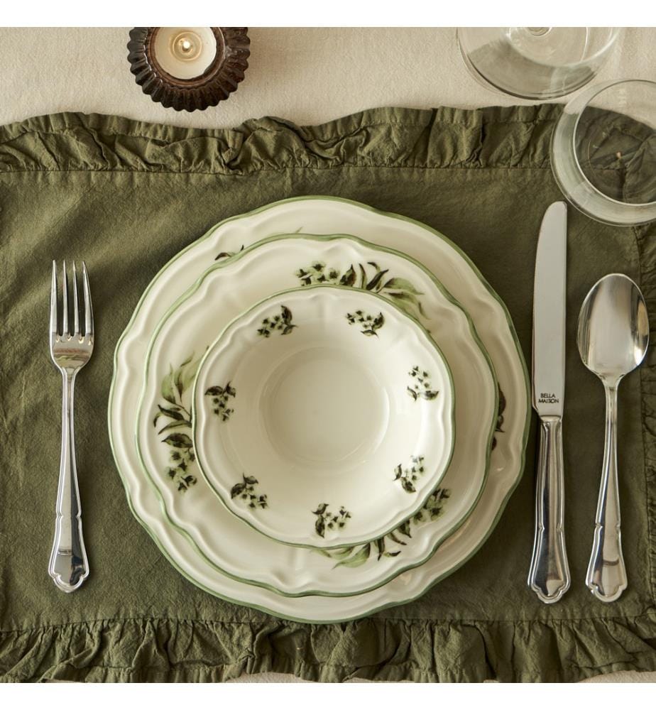 Service de table Julia 24 pièces - Vert