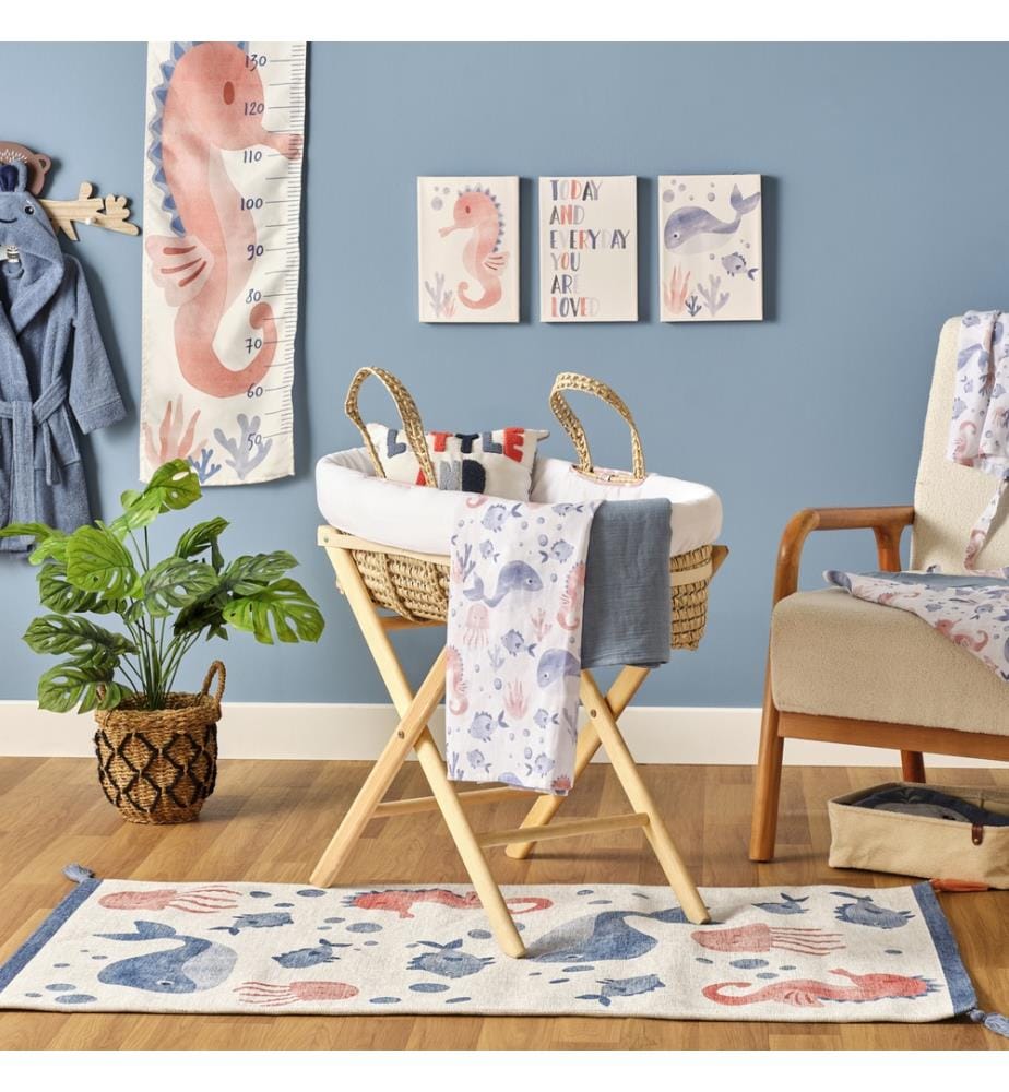 Tappeto Marine Baby 80x150 cm - Multicolore