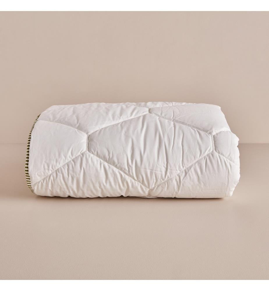 Couette en bambou bébé 95x145 cm - Blanc
