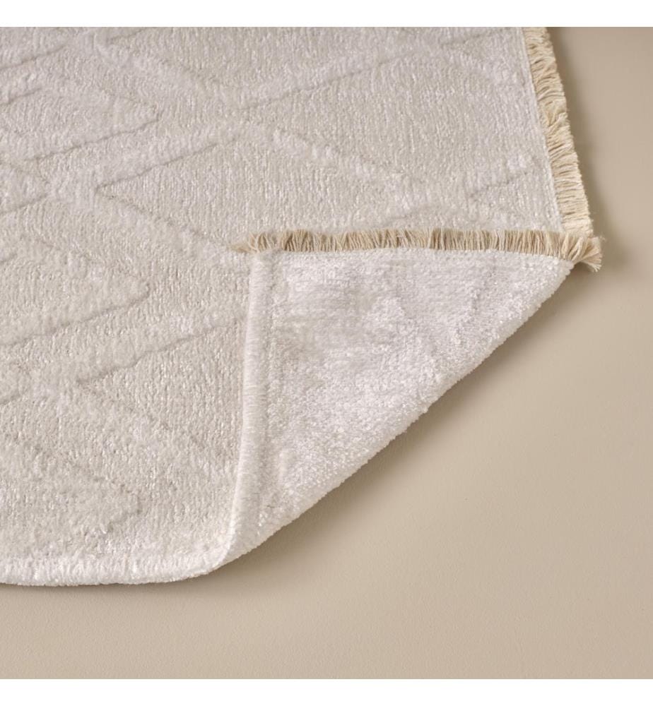 Diamant Teppich 120x180cm - Weiss