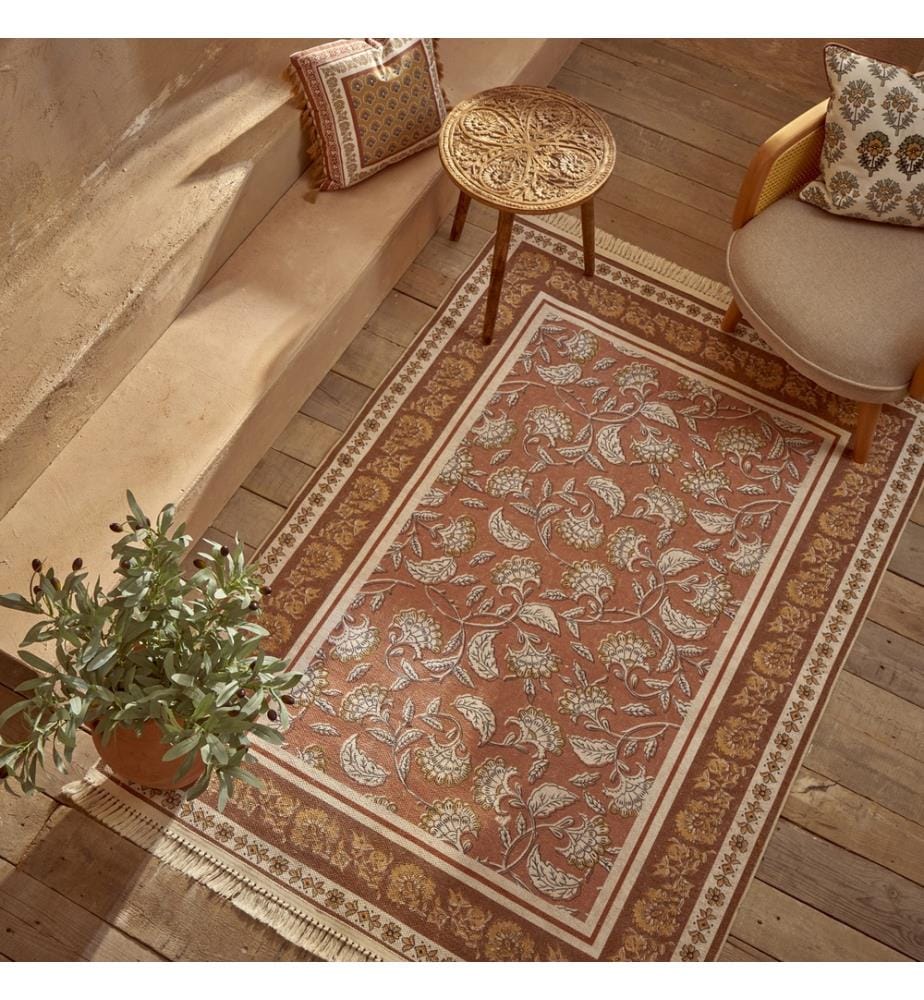 Tappeto indiano 120x180 cm - Marrone