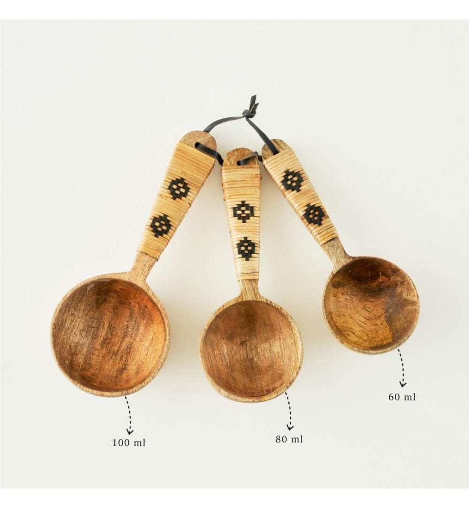 Set di 3 misurini Varna - Naturale