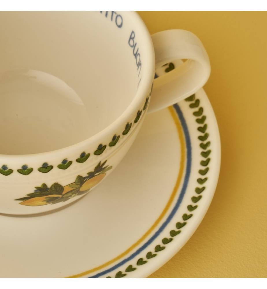 Lemoncello Teetassen-Set 2 Stück 270 cc - Mehrfarbig