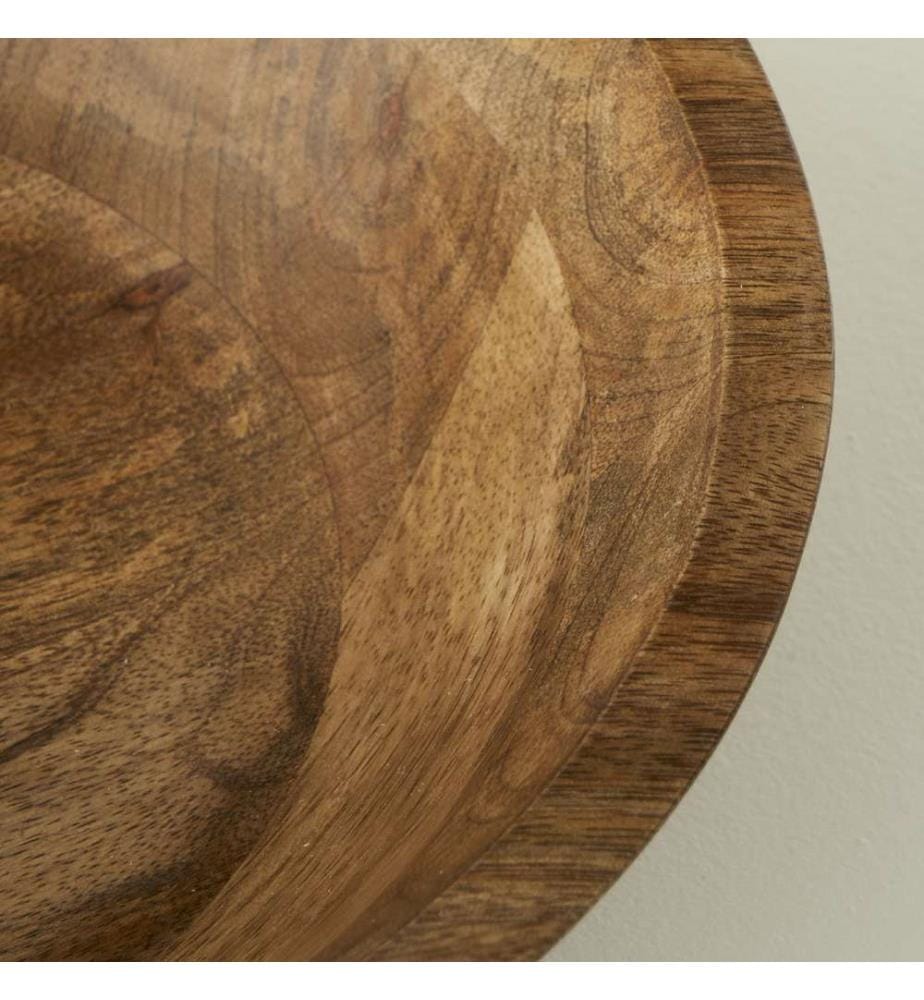 Ciotola da portata in legno di mango - 30x8 cm