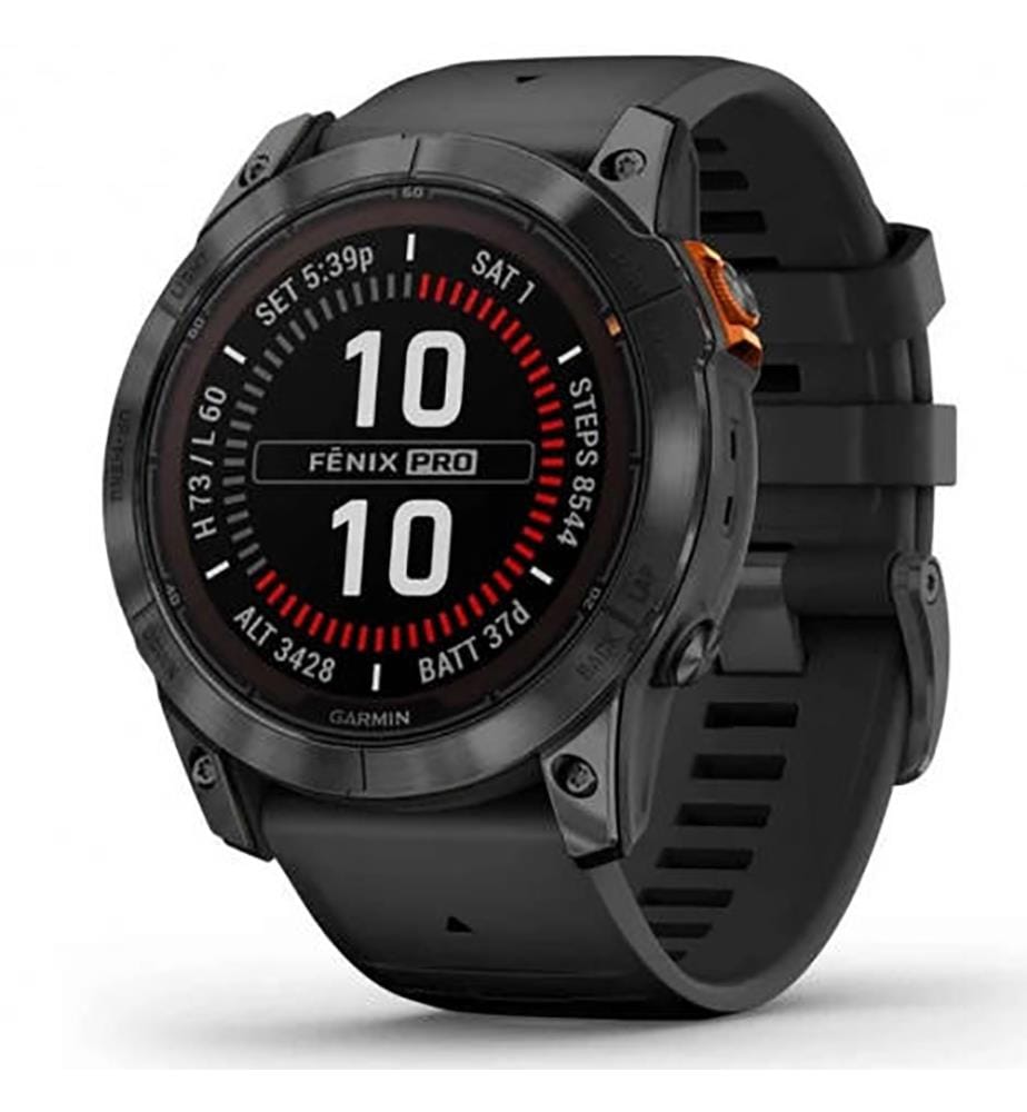 Montre connectée Fenix 7X Pro Solar Edition, 51 mm - Anthracite