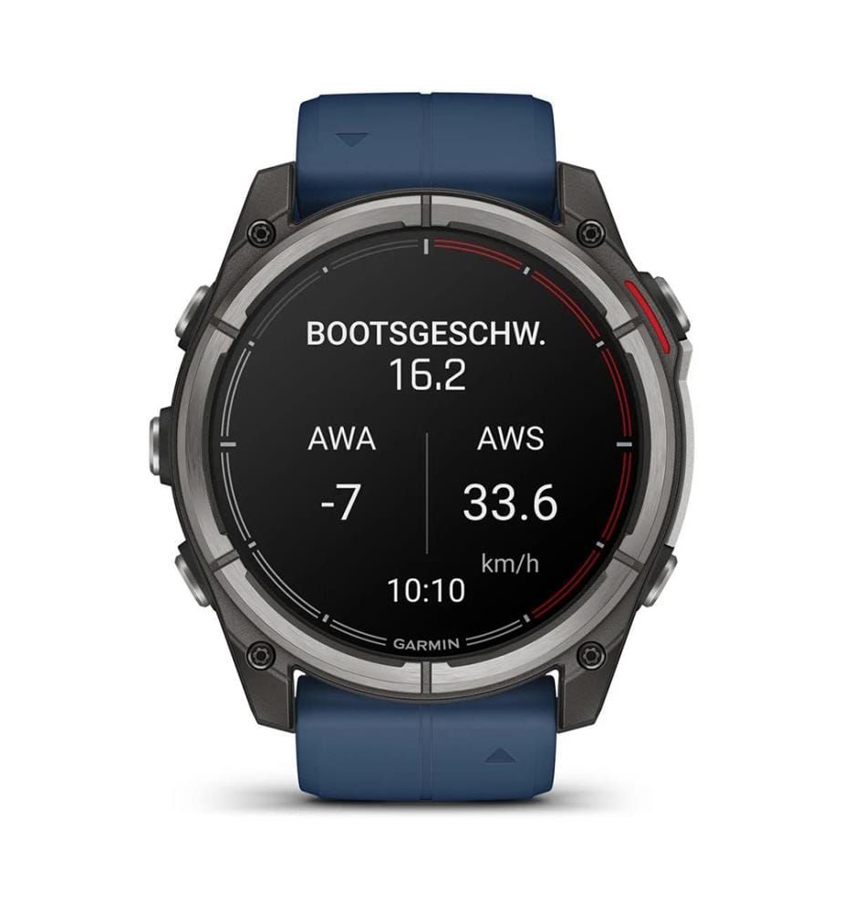 Quatix 8 Amoled Smartwatch, 51 mm – Anthrazit und Blau","detected_source_language":"FR
