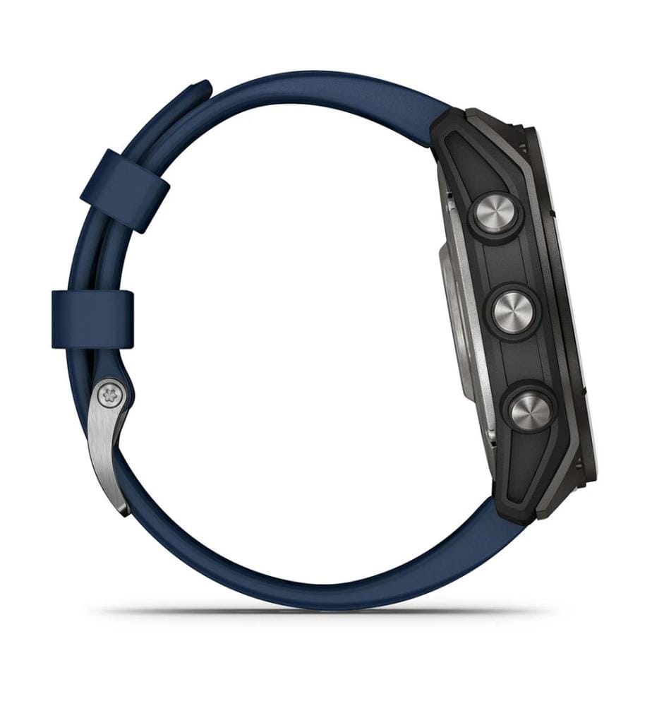 Quatix 8 Amoled Smartwatch, 51 mm – Anthrazit und Blau","detected_source_language":"FR