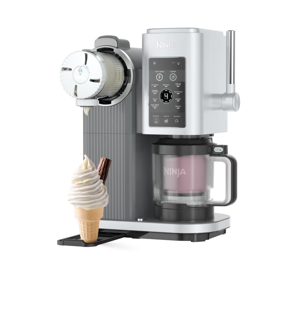 Eismaschine CREAMi Swirl 2 x 480 ml - Platin-Silber