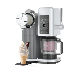 Eismaschine CREAMi Swirl 2 x 480 ml - Platin-Silber