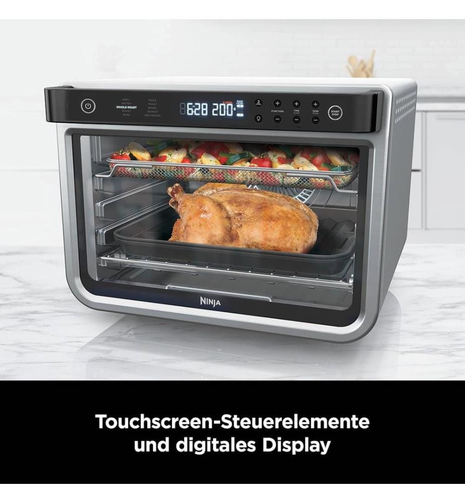 10-in-1-Multifunktionsbackofen - Grau, Schwarz