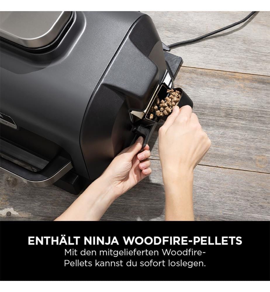 Woodfire Pro XL Grill - Schwarz