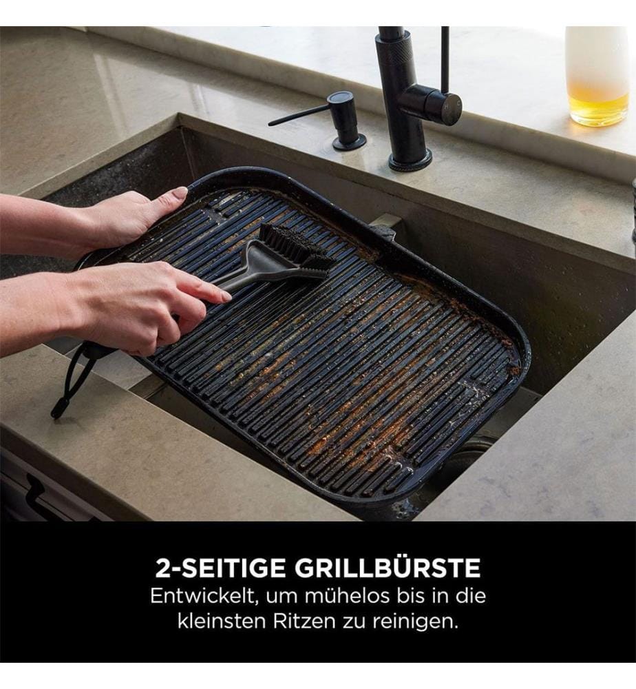 Reinigungsbürste für den Grill - Schwarz