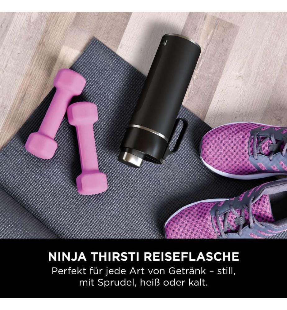 530 ml Reiseflasche - Schwarz