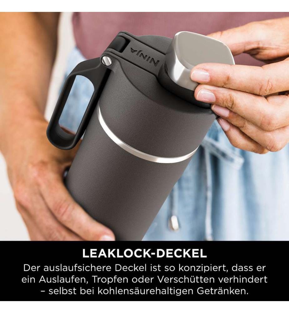 530 ml Reiseflasche - Schwarz