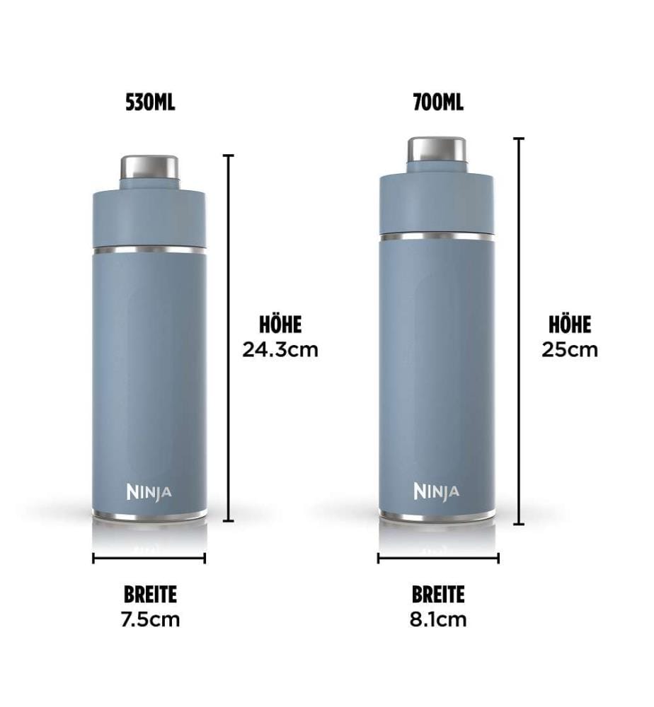 530 ml Reiseflasche - Hellblau