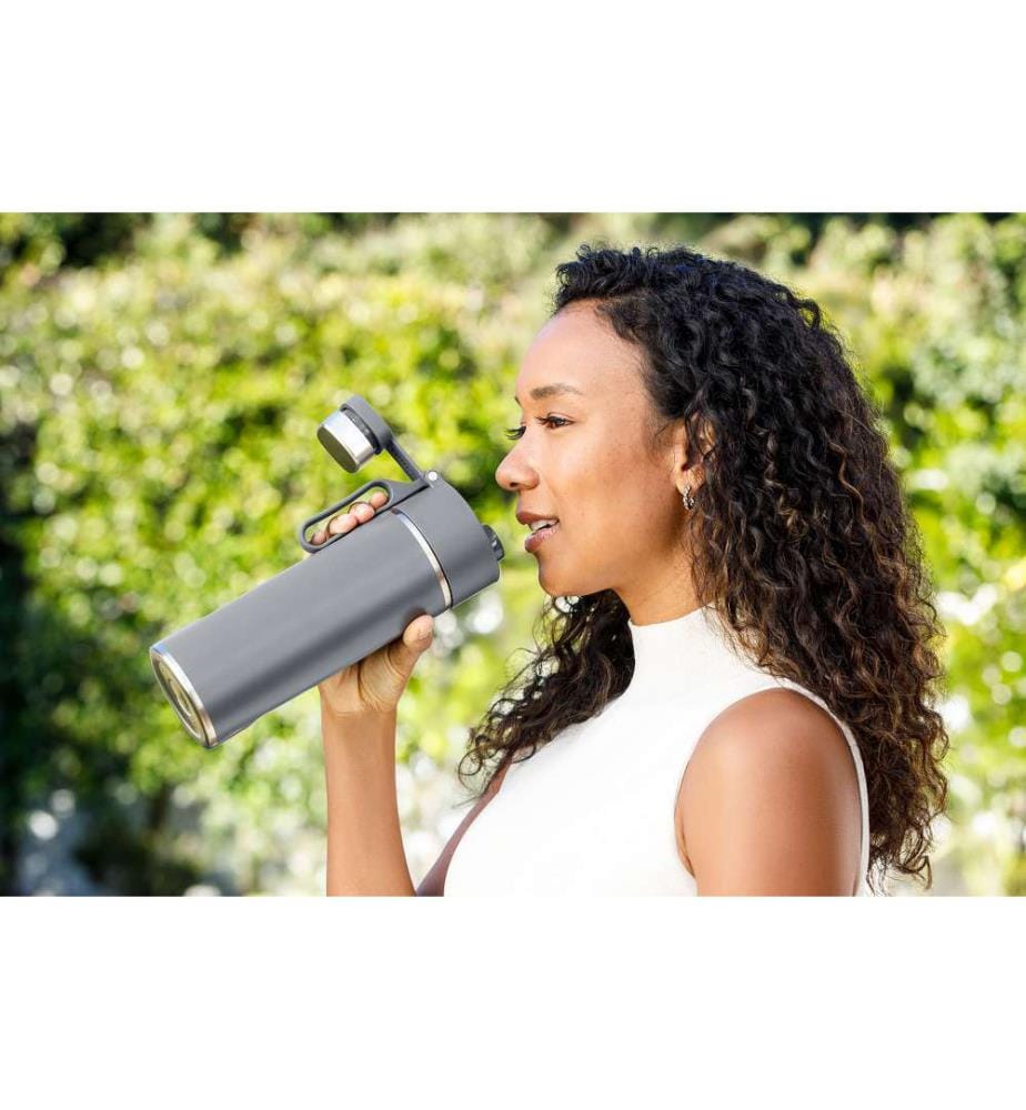 700 ml Reiseflasche - Grau