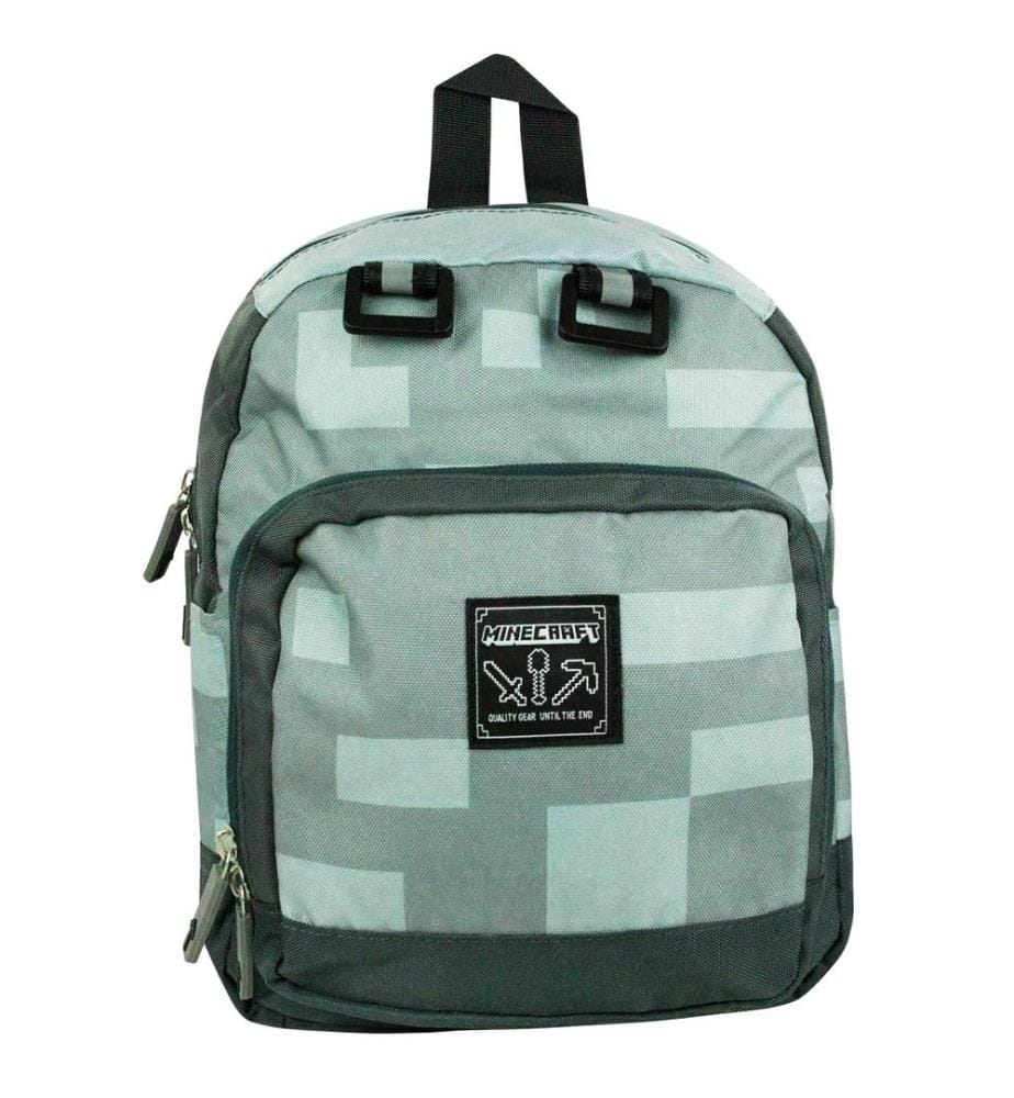 Minecraft Childrens/Kids Official Silver Mini Backpack