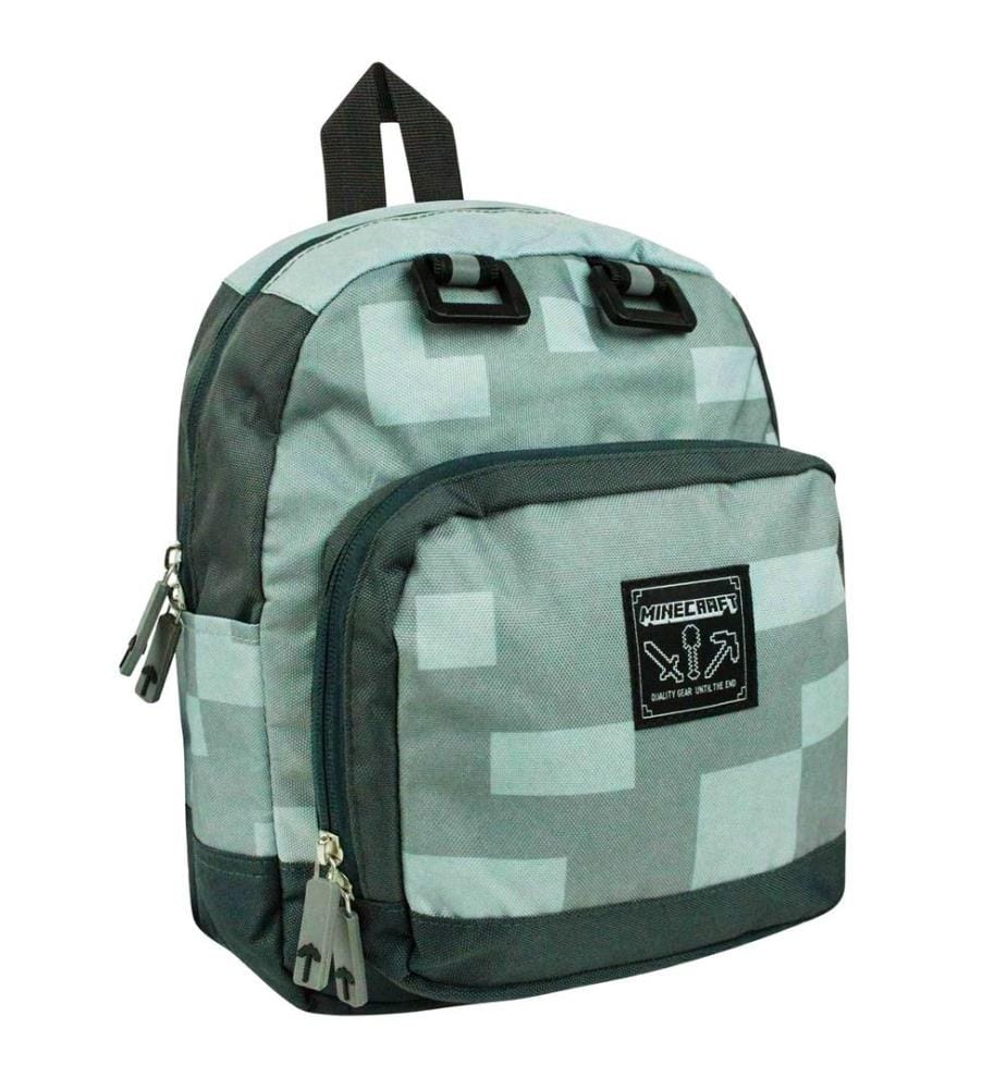 Minecraft Childrens/Kids Official Silver Mini Backpack