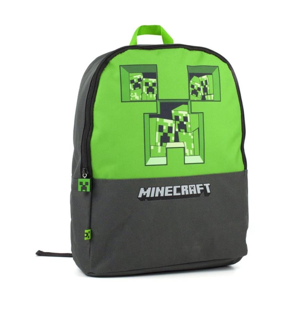 Minecraft Pixel Creeper Backpack