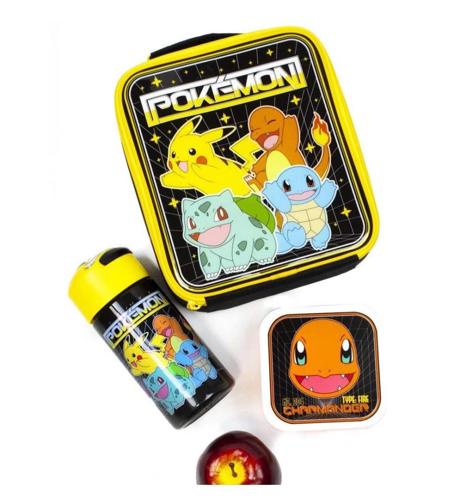 Pokemon - Sac à déjeuner et gourde