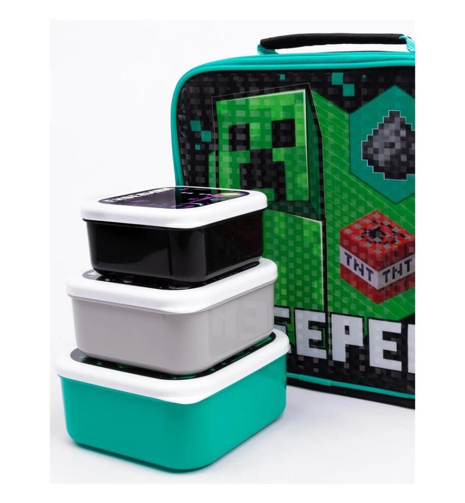 Minecraft - Sac à déjeuner et gourde