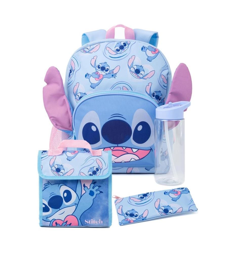 Lilo & Stitch Bambini Orecchie 3D Zaino Misura Confezione 4