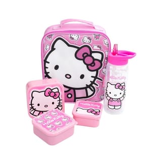 Hello Kitty Girls Character Lunch Bag and Bottle