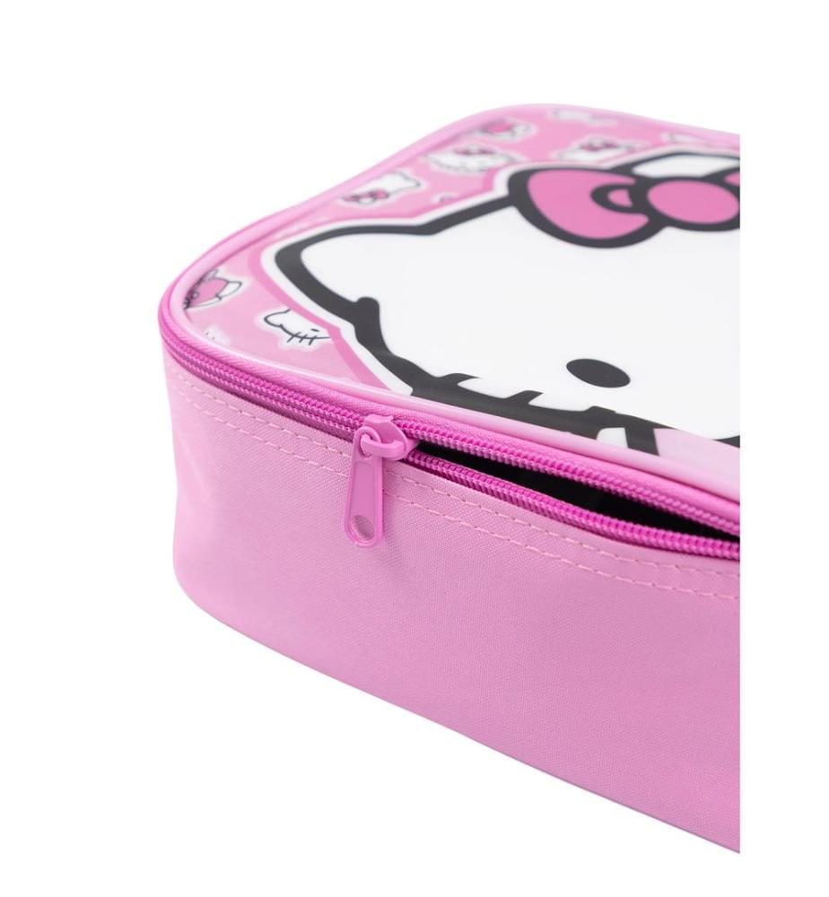 Hello Kitty Borsa Pranzo con Porta Bottiglia Personaggio Ragazze