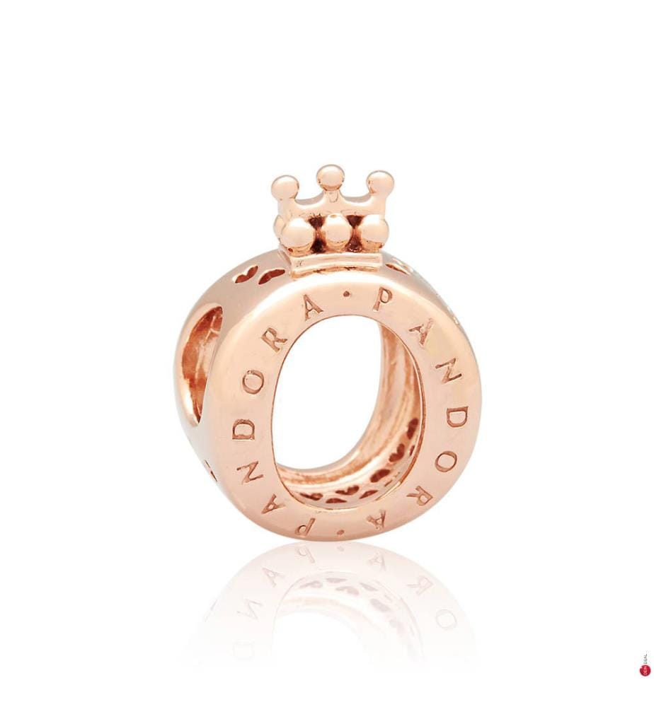 Charm Couronne - Roségold