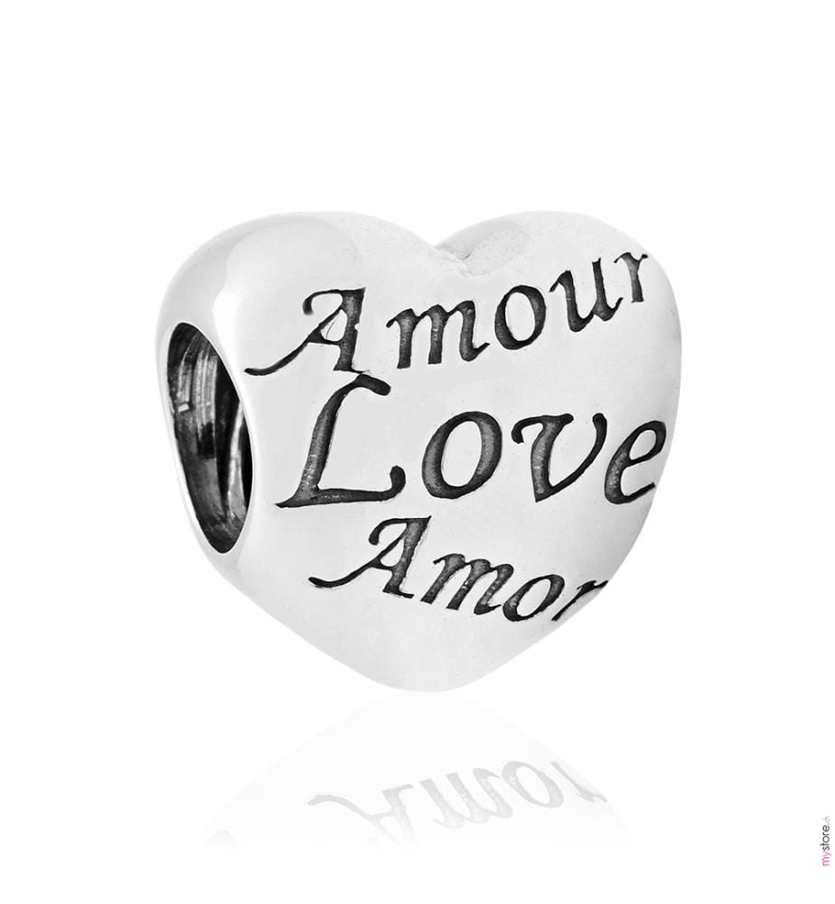 Charm Mots D'Amour - Silber