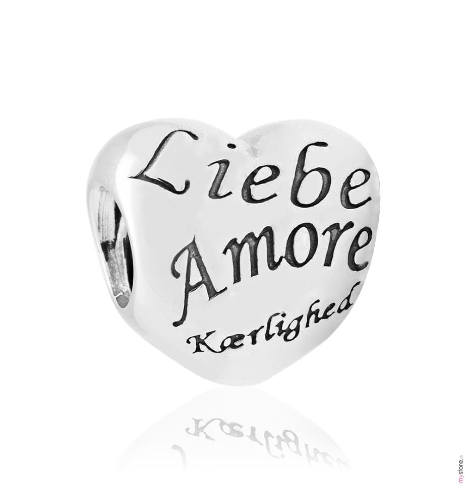 Charm Mots D'Amour - Silber