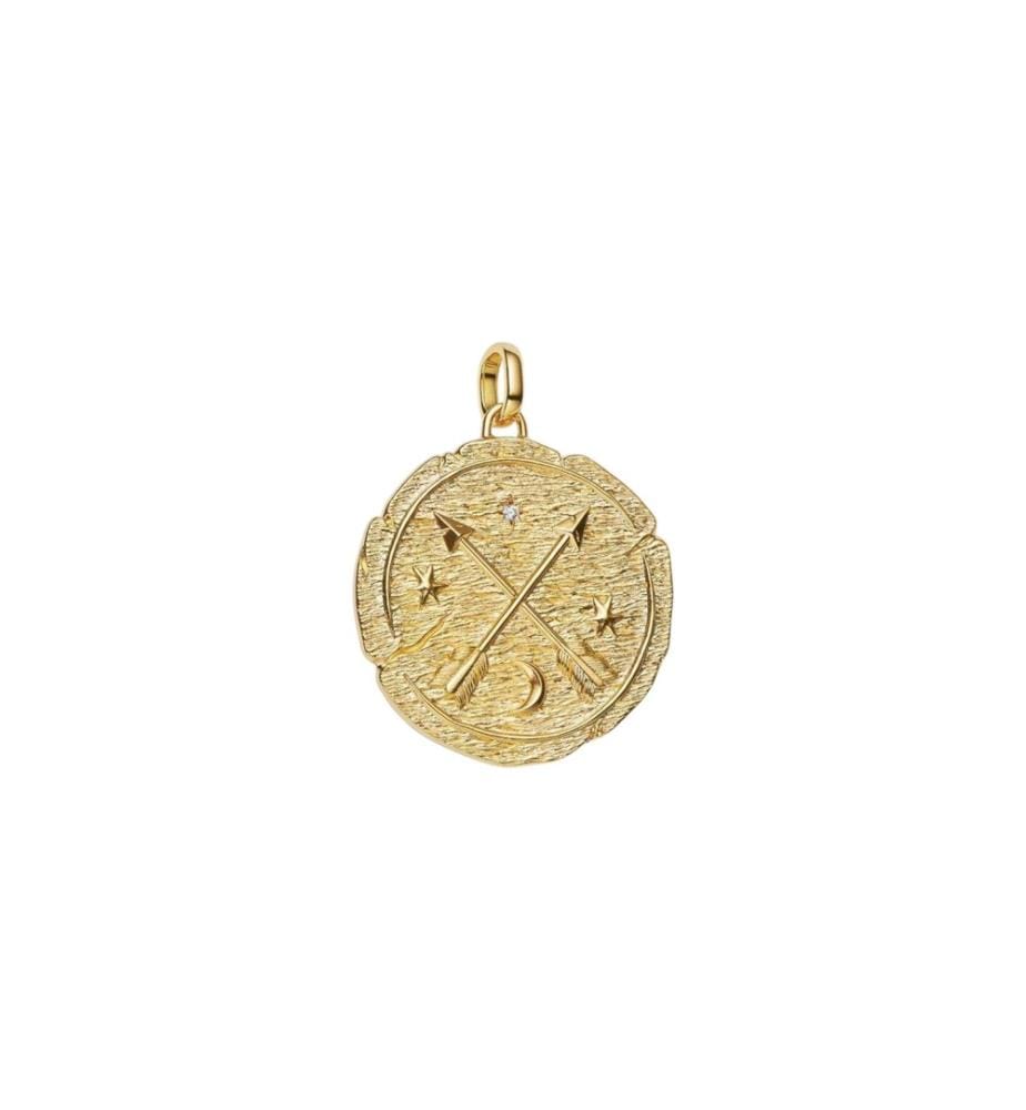 Pendentif Crossing Arrows - Or