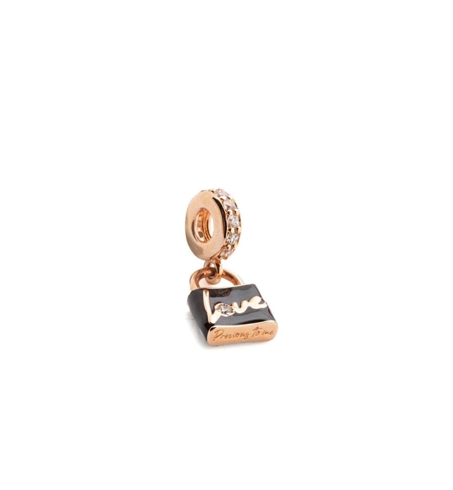 Pendentif Love - Noir