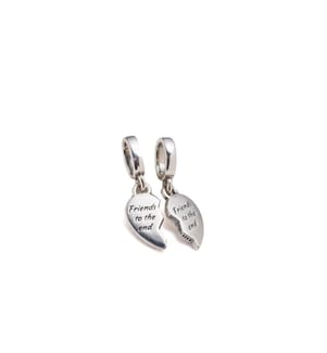 Pendentif Splittable Heart - Argent