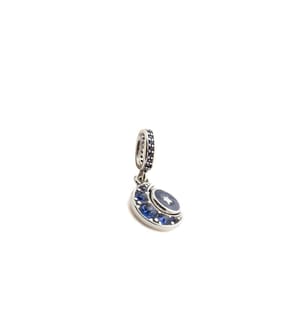 Pendentif Lune pivotante - Bleu