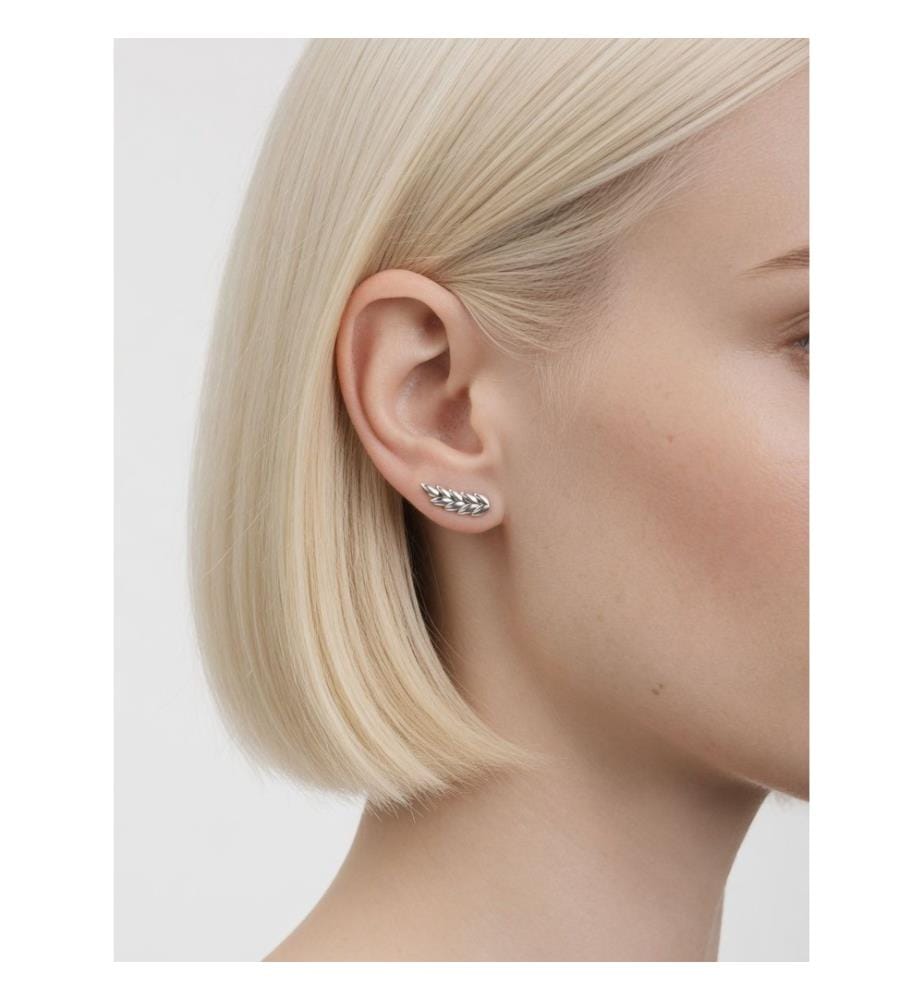 Boucles d'oreilles « Silver Wheat » - Argent