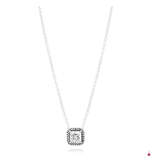 Halskette aus Silber Timeless Elegance - Silber