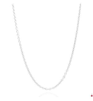 Halskette aus Silber Cable Chain - Silber