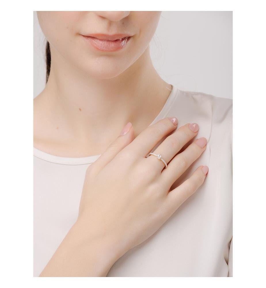 Herz-Chakra-Ring – Goldfarben