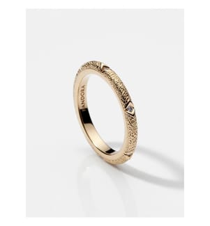 Pandora Silber-Gold klar Zirkonia Ring - Gold