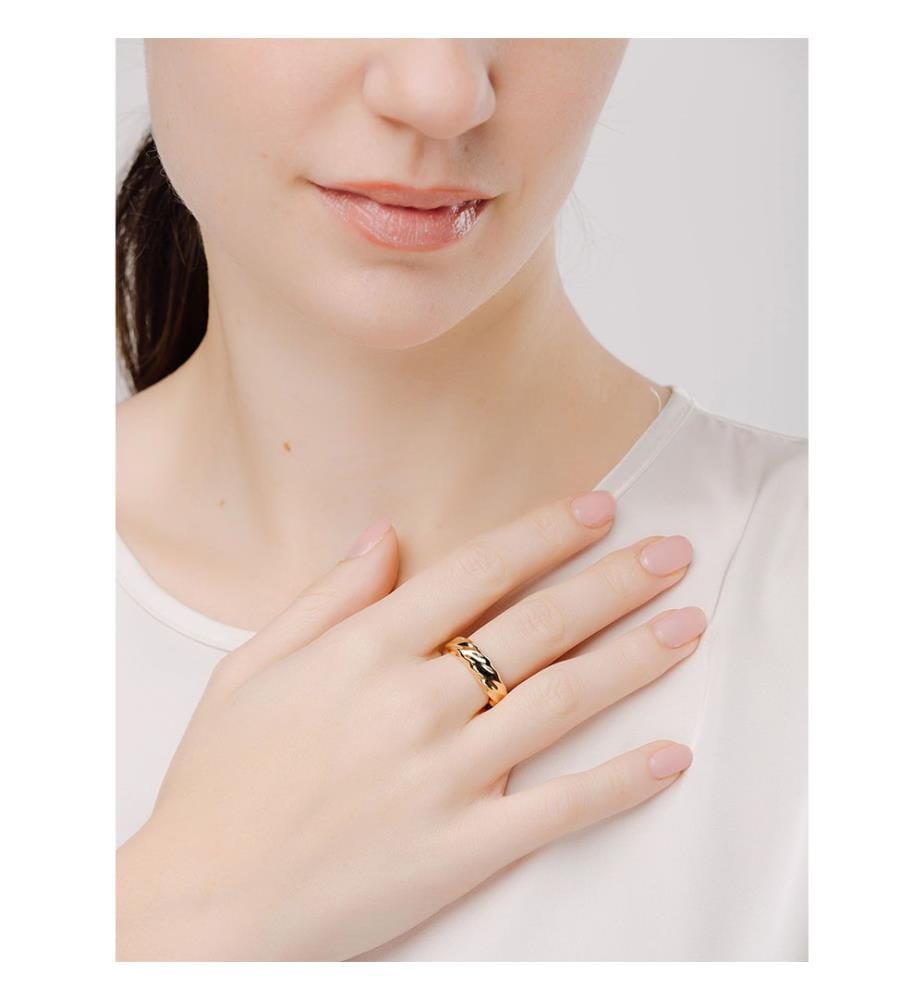 Dune Large Ring - Gold