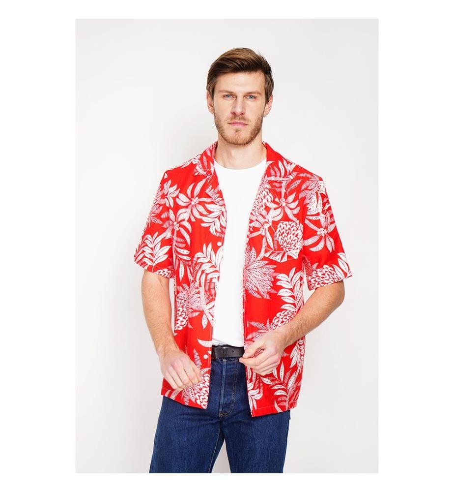 Hawaiihemd – Rot