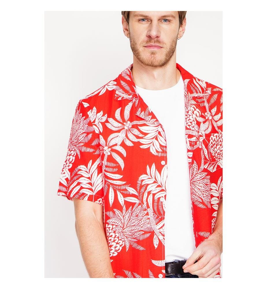 Hawaiihemd – Rot