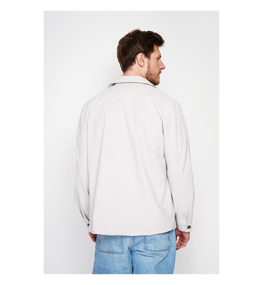 Geknöpfte Jacke – Leinen