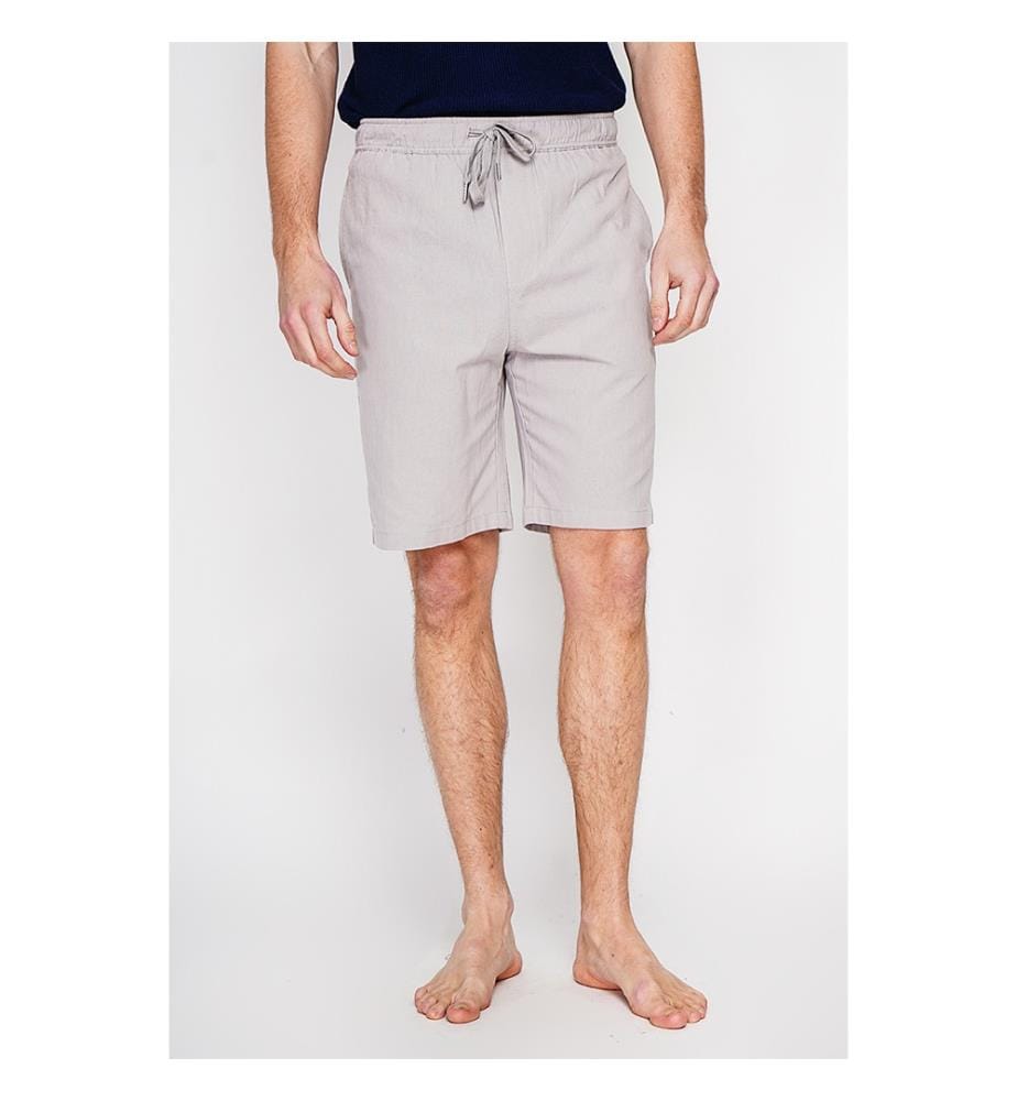 Bermudashorts – Perlgrau