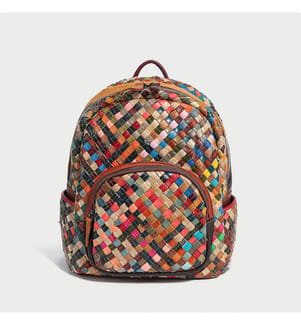Patchwork-Rucksack multicolor - Multicolor
