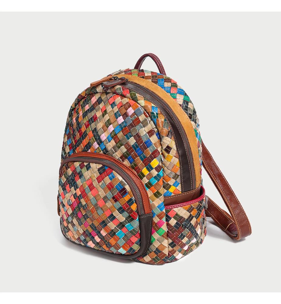 Patchwork-Rucksack multicolor - Multicolor