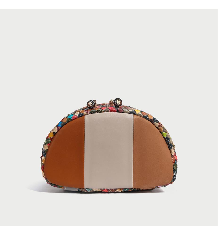 Sunset Rucksack geflochten - Multicolor