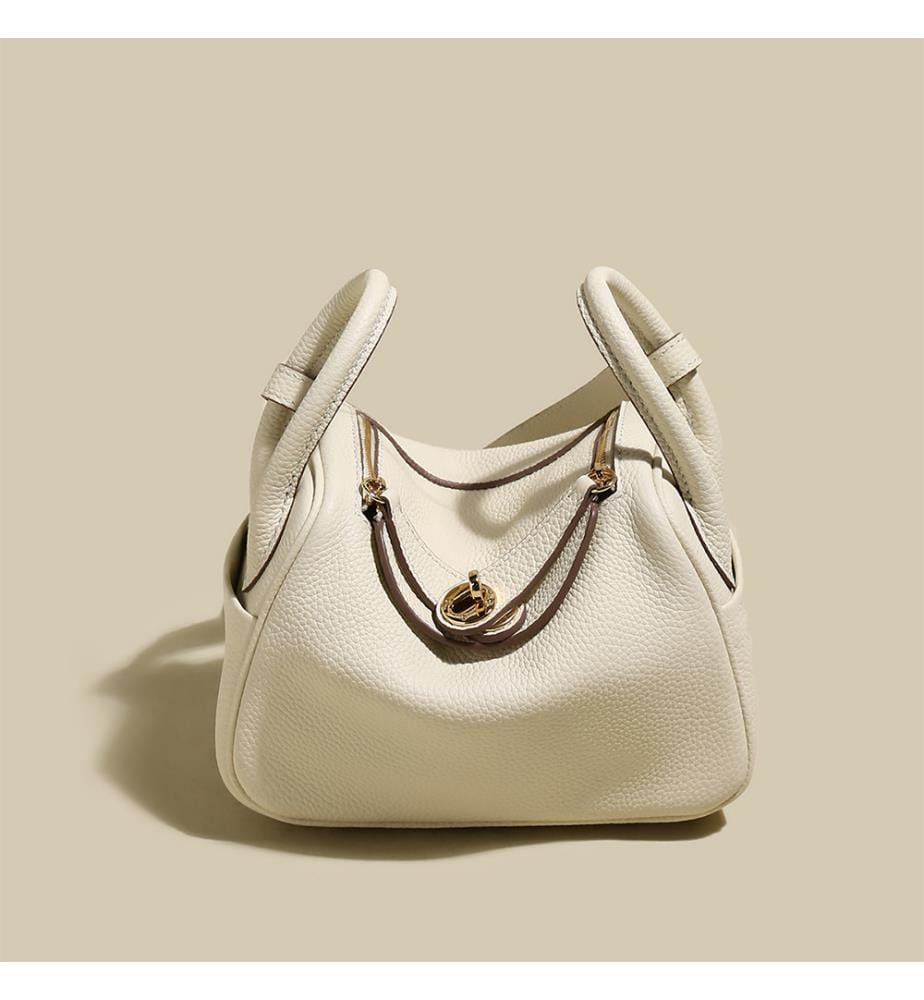 Monte Convertible Leather Bag - Ivory