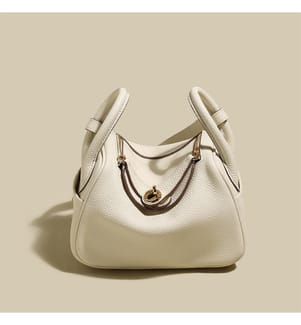 Monte Convertible Leather Bag - Ivory